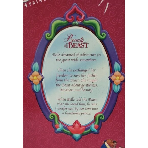 Belle- Disney Princess Porcelain Doll- 2002 Avon Exclusive - Picture 5 of 9